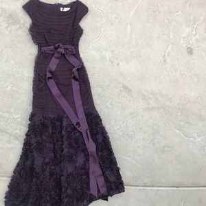 Plum Mermaid Gown